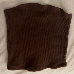 Garage Brown Tube Top
